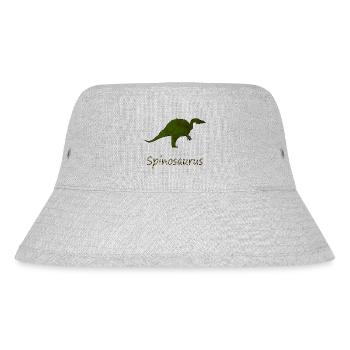 Spinosaurus - Stanley/Stella recycelter Bucket Hat - Grau meliert - Vorne