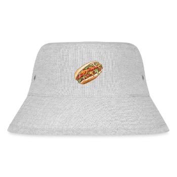 Döner Kebap - Stanley/Stella recycelter Bucket Hat - Grau meliert - Vorne