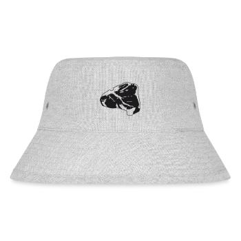 Steak - Stanley/Stella recycelter Bucket Hat - Grau meliert - Vorne