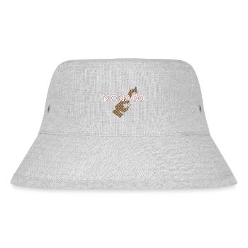 Monaco Stolz - Stanley/Stella recycelter Bucket Hat - Grau meliert - Vorne