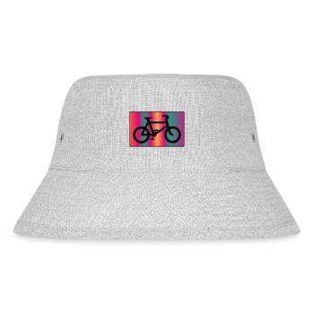 FAHRRAD - Stanley/Stella recycelter Bucket Hat - Grau meliert - Vorne