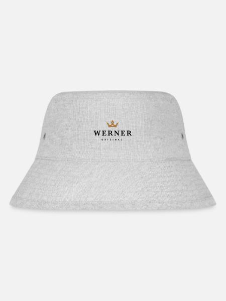 Werner - Stanley/Stella recycelter Bucket Hat - Grau meliert