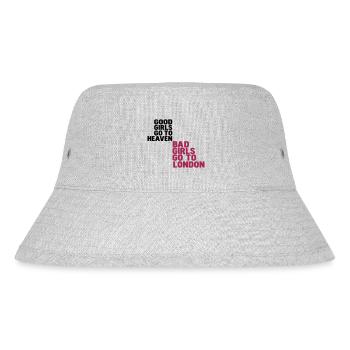 bonnes filles vont au ciel les mauvaises filles - Bob recyclé Stanley/Stella - gris chiné - Devant