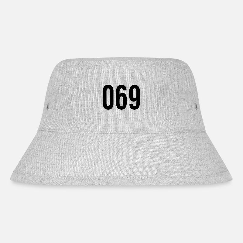 069 - Stanley/Stella recycelter Bucket Hat - Grau meliert
