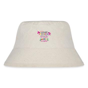 Großartige Erzieherin - Stanley/Stella recycelter Bucket Hat - Naturweiß - Vorne