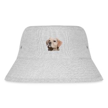 Labrador - Stanley/Stella recycelter Bucket Hat - Grau meliert - Vorne
