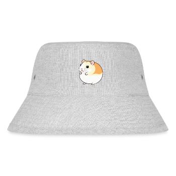 Cute Cartoon Hamster Love Pet 7 - Stanley/Stella Recycled Bucket Hat - heather grey - Front