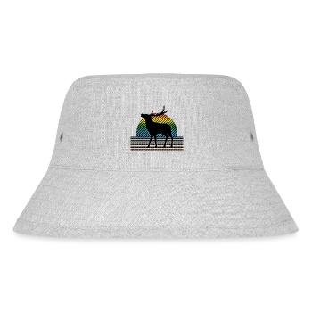 Deer - Stanley/Stella Recycled Bucket Hat - heather grey - Front