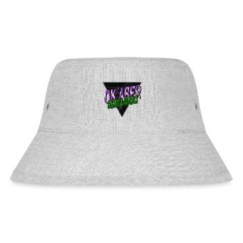 frühaufsteher müdigkeit cool geburtstagsgeschenk - Stanley/Stella recycelter Bucket Hat - Grau meliert - Vorne