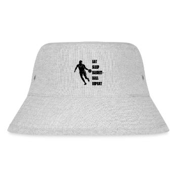 Basketball Players Basketball Basketball Team - Stanley/Stella Recycled Bucket Hat - heather grey - Front