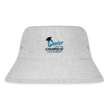 Senior 2023 Gift Skip Day Class of 2023 Graduation - Stanley/Stella Recycled Bucket Hat - heather grey - Front