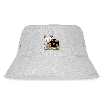 Cow - Stanley/Stella Recycled Bucket Hat - heather grey - Front