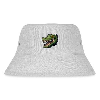Alligator - Stanley/Stella Recycled Bucket Hat - heather grey - Front
