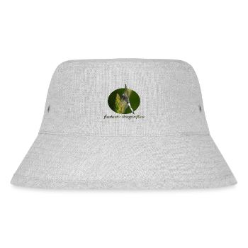 Libelle - Stanley/Stella recycelter Bucket Hat - Grau meliert - Vorne