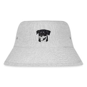Rottweiler - Stanley/Stella recycelter Bucket Hat - Grau meliert - Vorne