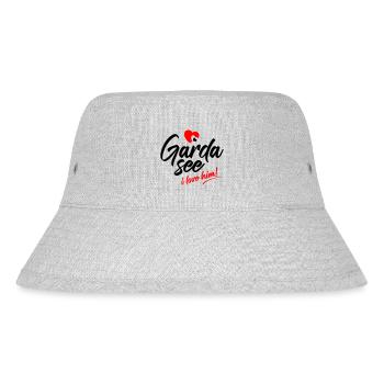 Lake garda. I love him. I love him - Stanley/Stella Recycled Bucket Hat - heather grey - Front