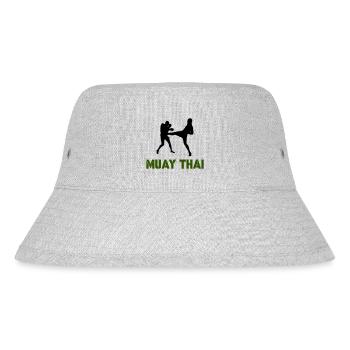 muay thai 1 - Stanley/Stella recycelter Bucket Hat - Grau meliert - Vorne