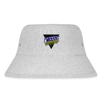 statement gift idea bodybuilding bubaprints - Stanley/Stella recycelter Bucket Hat - Grau meliert - Vorne