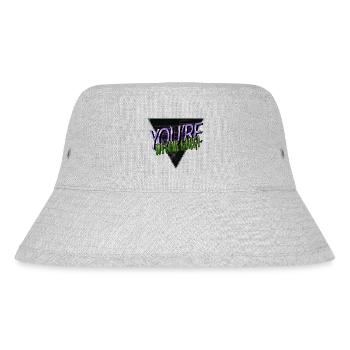 computer funny quote funny gym bodybuilding humor - Stanley/Stella recycelter Bucket Hat - Grau meliert - Vorne