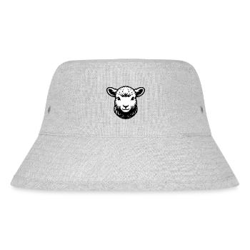 Sheep Lamb - Stanley/Stella Recycled Bucket Hat - heather grey - Front