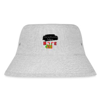 Der liebste Helfer des Weihnachtsmanns: ich - Stanley/Stella recycelter Bucket Hat - Grau meliert - Vorne