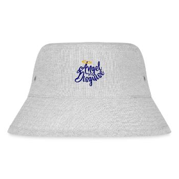 Angel in Disguise blue - Stanley/Stella Recycled Bucket Hat - heather grey - Front