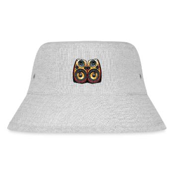 Music Boxes Bass - Stanley/Stella Recycled Bucket Hat - heather grey - Front