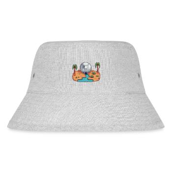 Galactic Getaway - Stanley/Stella Recycled Bucket Hat - heather grey - Front