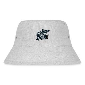 Shark - Stanley/Stella recycelter Bucket Hat - Grau meliert - Vorne