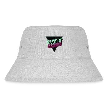 funny present storytelling techniques - Stanley/Stella recycelter Bucket Hat - Grau meliert - Vorne