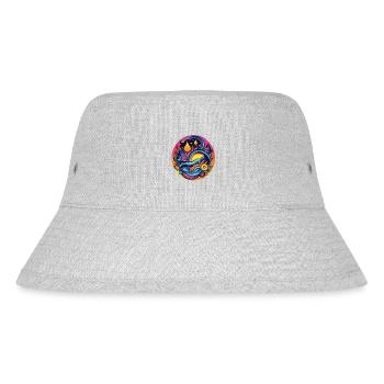 Colorful Dreams: Immerse yourself in fantasy worlds - Stanley/Stella Recycled Bucket Hat - heather grey - Front