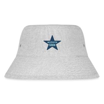 Weltbester Sohn Bestes Kind Wundervoller Junge - Stanley/Stella recycelter Bucket Hat - Grau meliert - Vorne