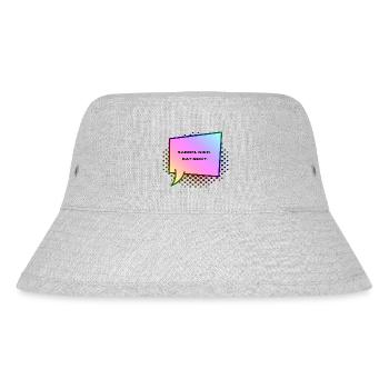 Don't speak Low German, that's possible - Stanley/Stella Recycled Bucket Hat - heather grey - Front