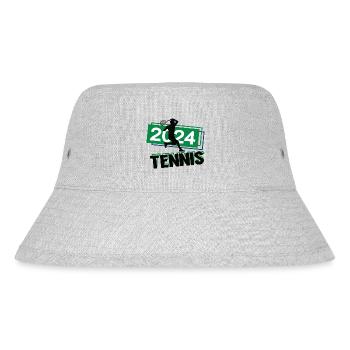 Tennis Spieler Team Turnier Mannschaft in 2024 - Stanley/Stella recycelter Bucket Hat - Grau meliert - Vorne