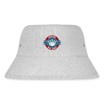 Bowling Team Mannschaft Spieler Spiel Bowlen - Stanley/Stella recycelter Bucket Hat - Grau meliert - Vorne