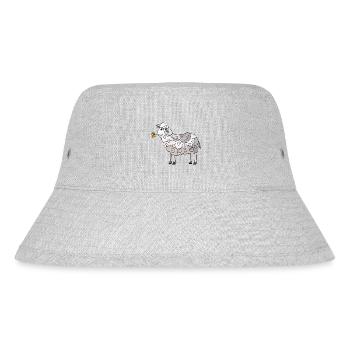 Sheep - Stanley/Stella Recycled Bucket Hat - heather grey - Front