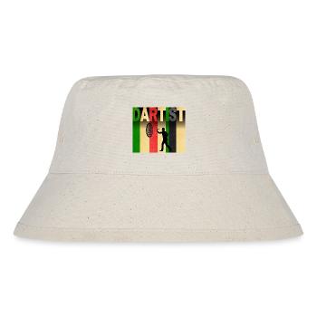 Dartist: Art Meets Dart Retro Stripes - Stanley/Stella Recycled Bucket Hat - natural - Front