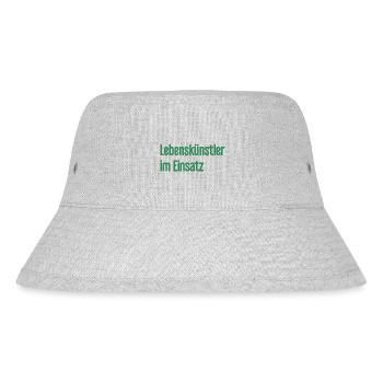 Artists of life in action - Stanley/Stella Recycled Bucket Hat - heather grey - Front