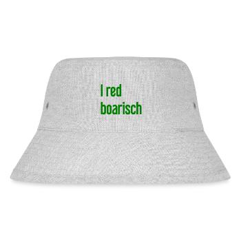 I red boarisch - Stanley/Stella Recycled Bucket Hat - heather grey - Front