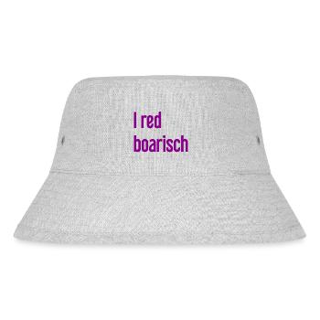 I red boarisch - Stanley/Stella Recycled Bucket Hat - heather grey - Front