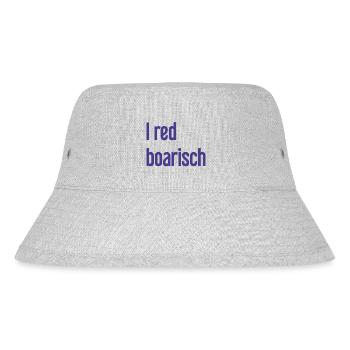 I red boarisch - Stanley/Stella Recycled Bucket Hat - heather grey - Front