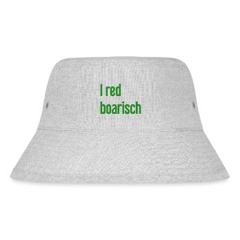 I red boarisch - Stanley/Stella Recycled Bucket Hat - heather grey - Front