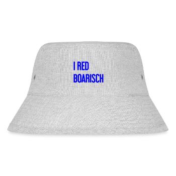 I red boarisch - Stanley/Stella Recycled Bucket Hat - heather grey - Front