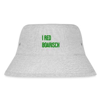 I red boarisch - Stanley/Stella Recycled Bucket Hat - heather grey - Front