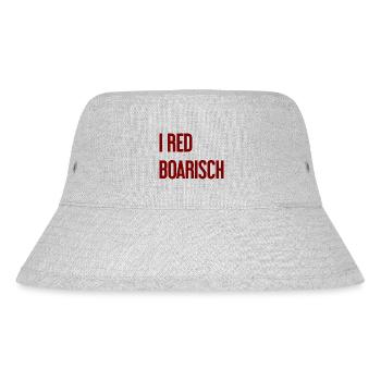 I red boarisch - Stanley/Stella Recycled Bucket Hat - heather grey - Front