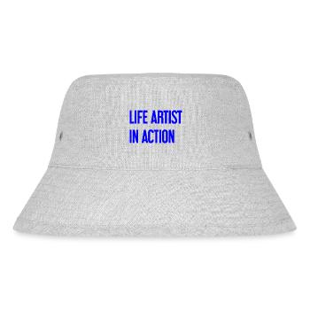 Artists of life in action - Stanley/Stella Recycled Bucket Hat - heather grey - Front