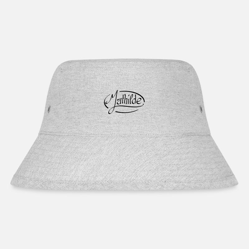 Mathilde - Stanley/Stella Recycled Bucket Hat - heather grey