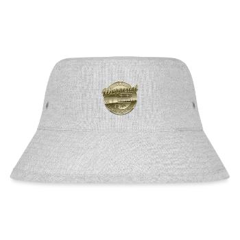 Wuppertal Goldmedaille Genau mein Fall - Stanley/Stella recycelter Bucket Hat - Grau meliert - Vorne