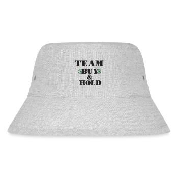 Team Buy and Hold - Shares for dividend fans - Stanley/Stella Recycled Bucket Hat - heather grey - Front