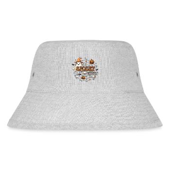 Halloween Spooky Vibes - Stanley/Stella recycelter Bucket Hat - Grau meliert - Vorne
